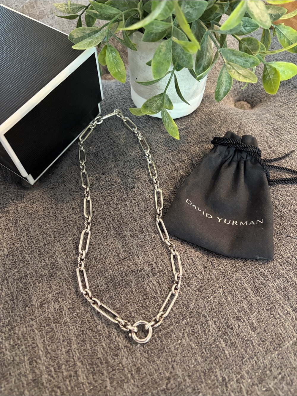 David Yurman Lexington Chain with Amulet Holder